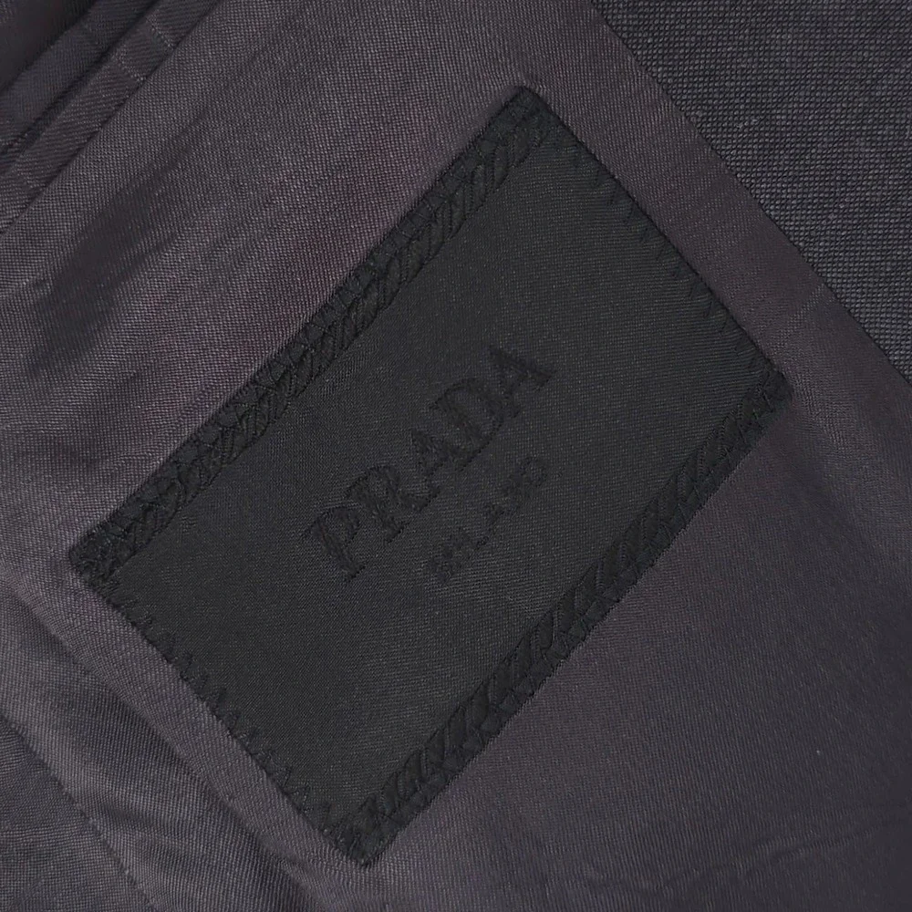 PRADA Men's Suit 2pc Blazer Pants 50R ITALY MADE Mohair‎ V Wool Small Fit UAF367